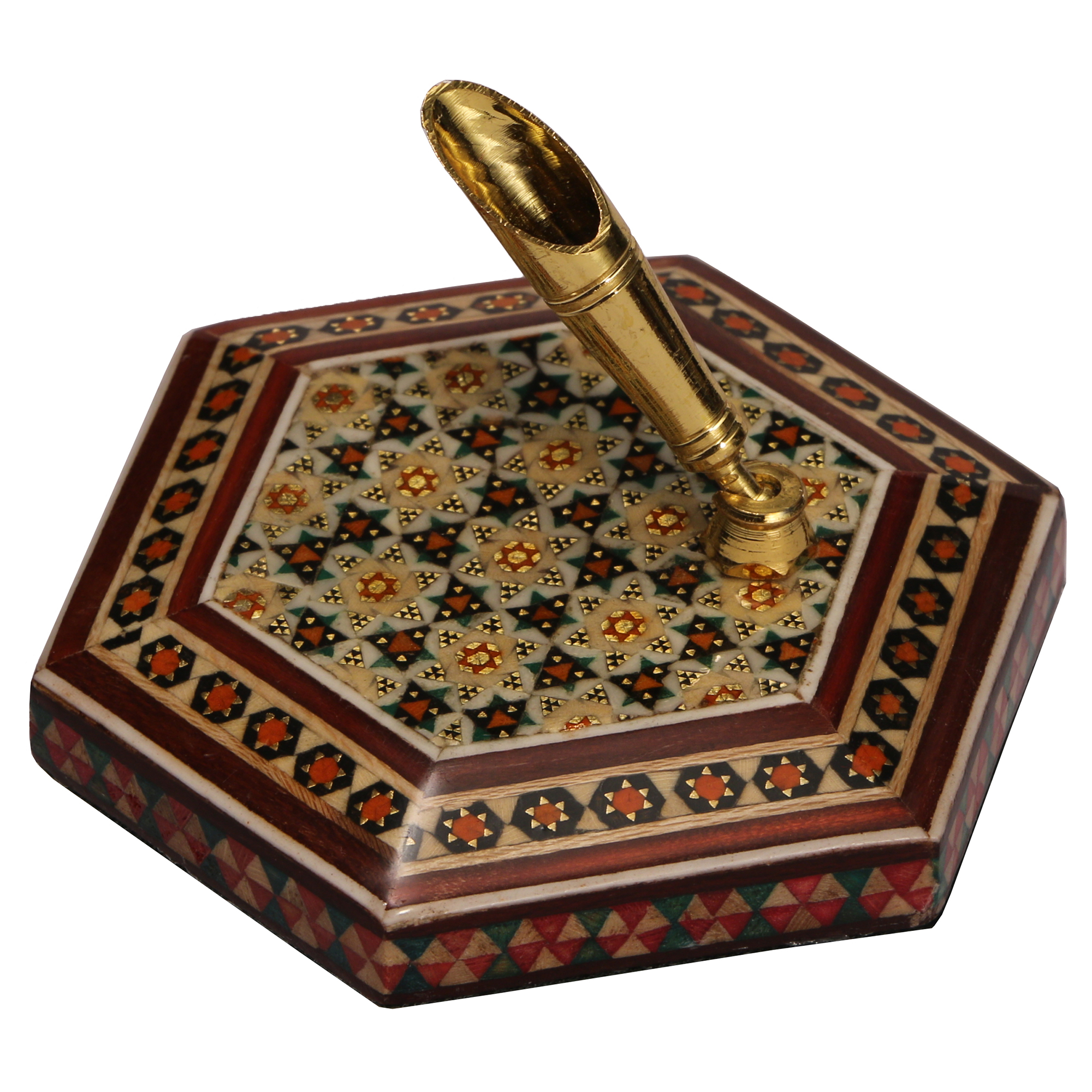 قلمدان خاتم کاری گالری گوهران مدل 100