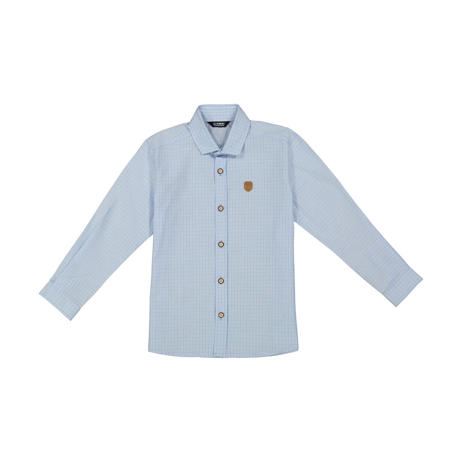 پیراهن پسرانه ال سی وایکیکی مدل 9WK392Z4-BLUE -  - 1