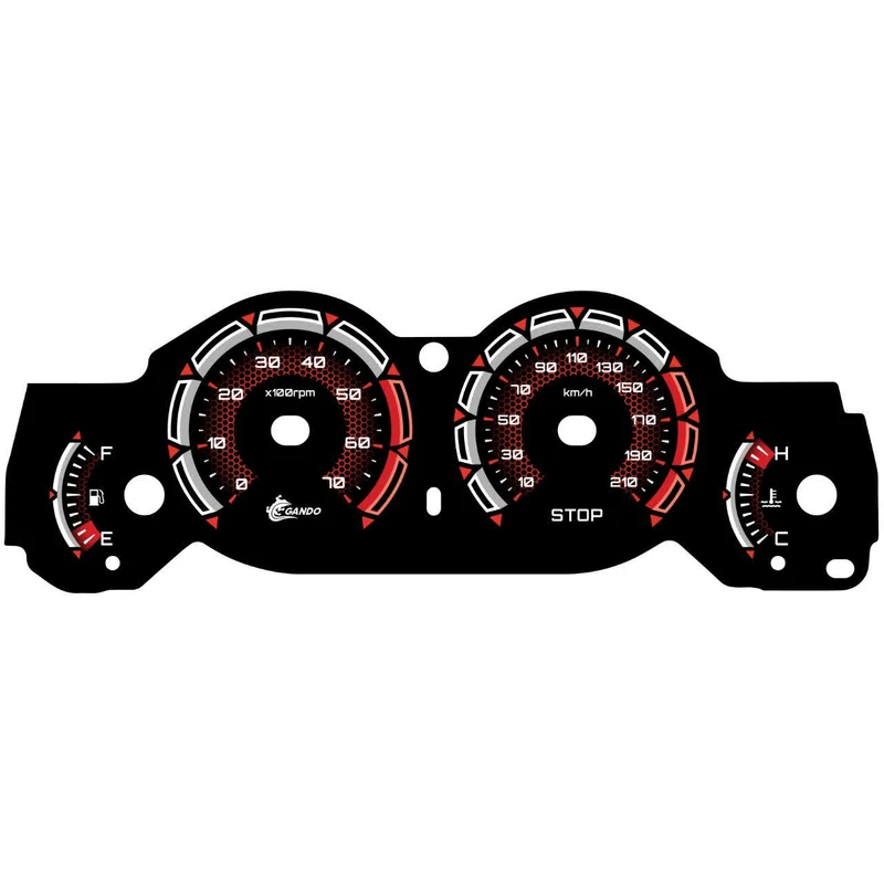 صفحه کیلومتر خودرو گاندو مدل زنبوری مناسب برای پژو 206