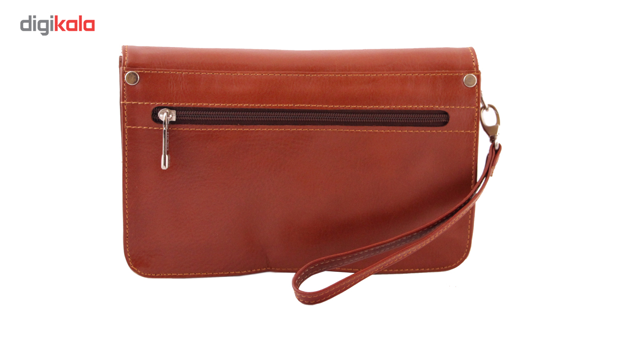 کیف پاسپورتی چرم طبیعی آدین چرم مدل DG31.1