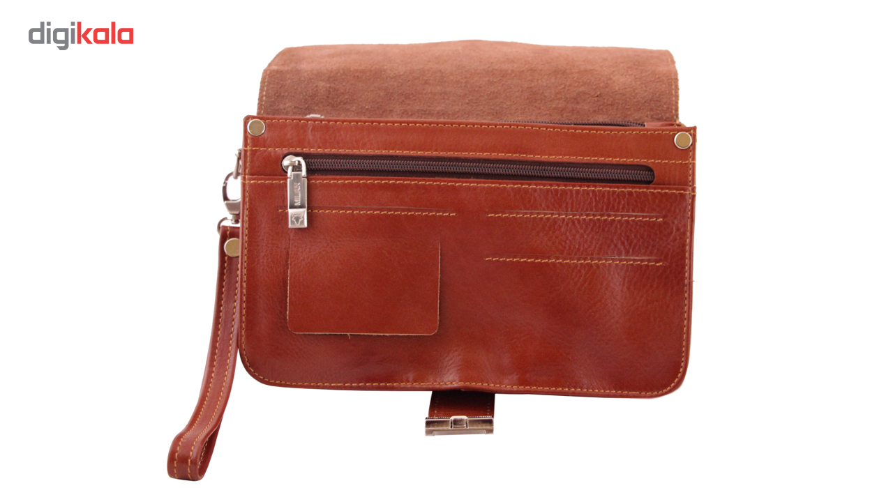 کیف پاسپورتی چرم طبیعی آدین چرم مدل DG31.1