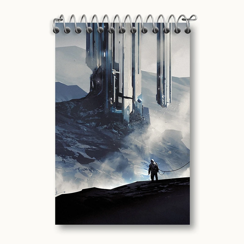 دفتر یادداشت 50 برگ خندالو مدل فضانورد کد F326