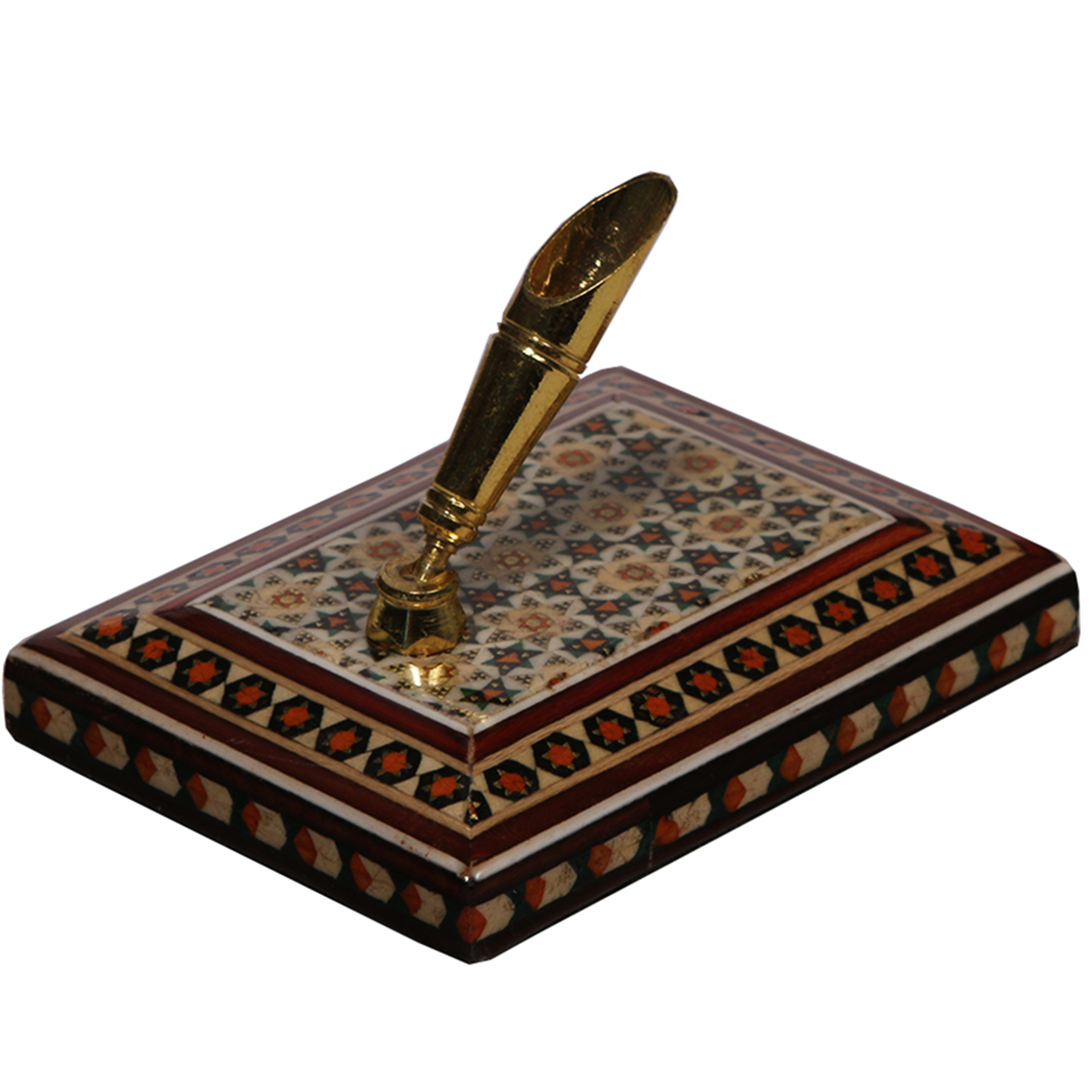 قلمدان خاتم کاری گالری گوهران مدل 98