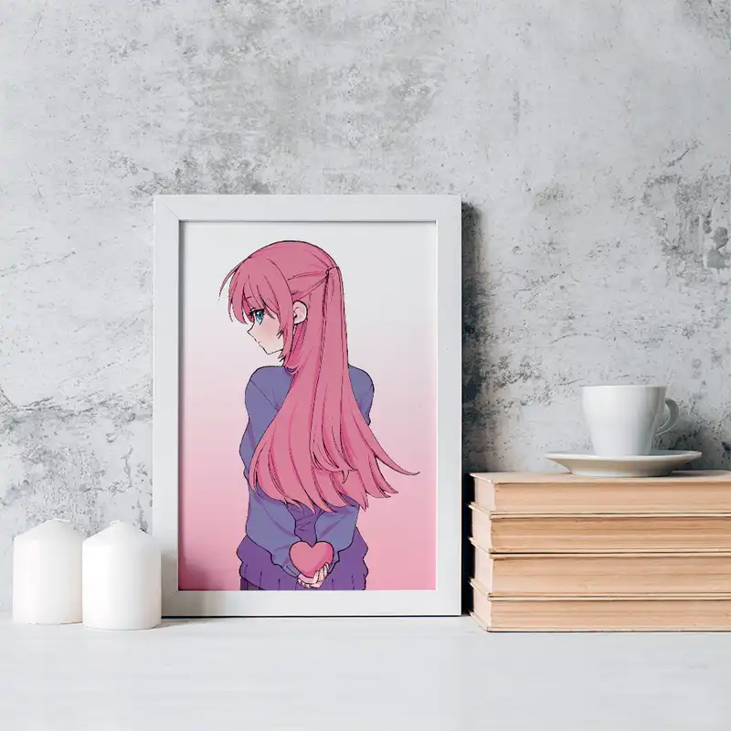 تابلو خندالو مدل شیکیموری سان انیمه شیکیموری کد 15893