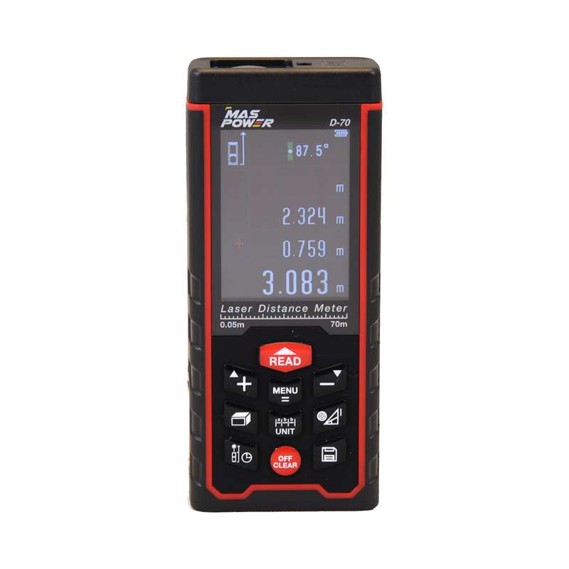 متر لیزری MasPower مدل D-70 متر لیزری MasPower مدل D-70
