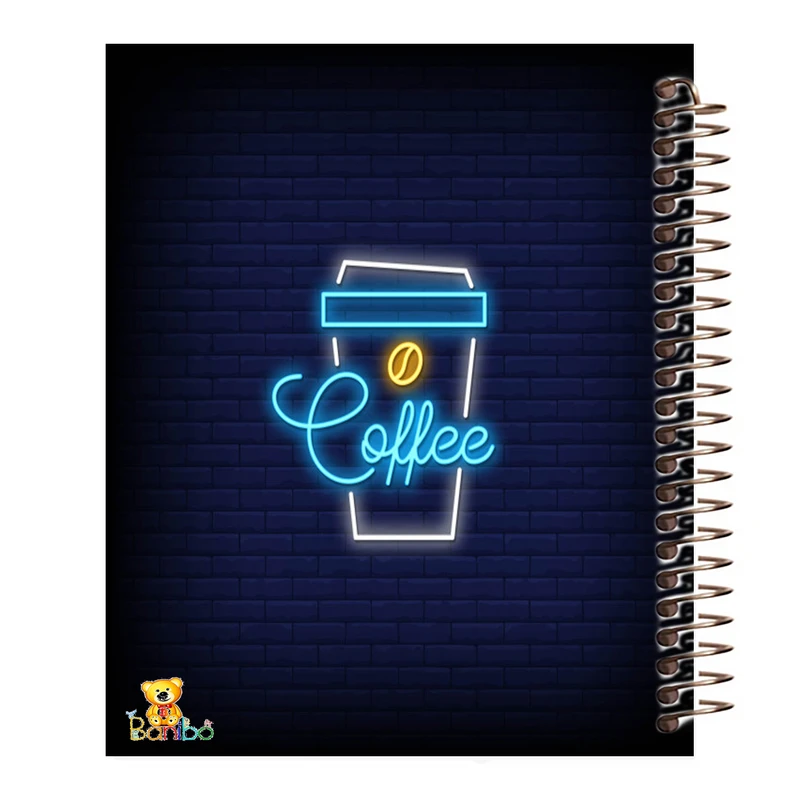 دفتر برنامه ریزی 60 برگ سیمی بانیبو مدل coffee کد 530
