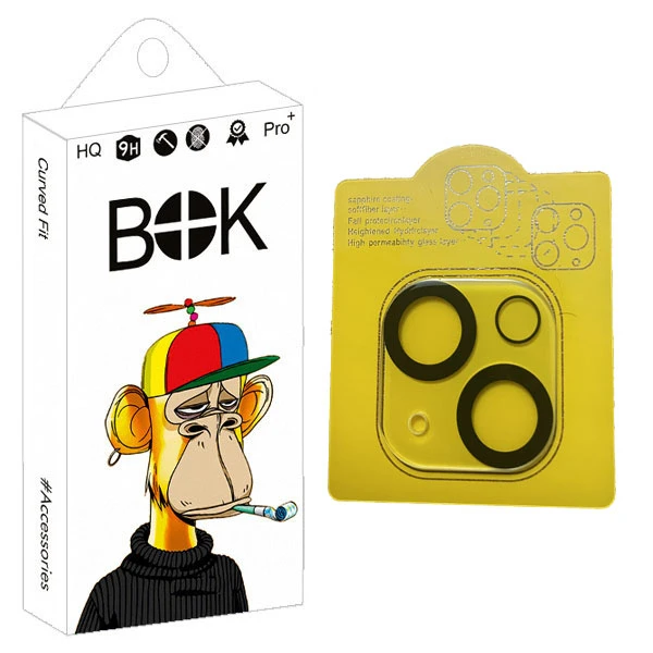  محافظ لنز دوربین بوک مدل  Protector Glass lensمناسب برای گوشی موبایل اپل IPHONE 13mini / 13 