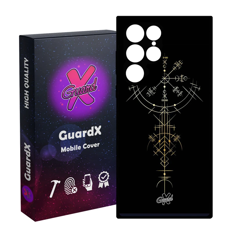 کاور گارد ایکس طرح Shape مدل Glass10238 مناسب برای گوشی موبایل سامسونگ Galaxy S23 Ultra