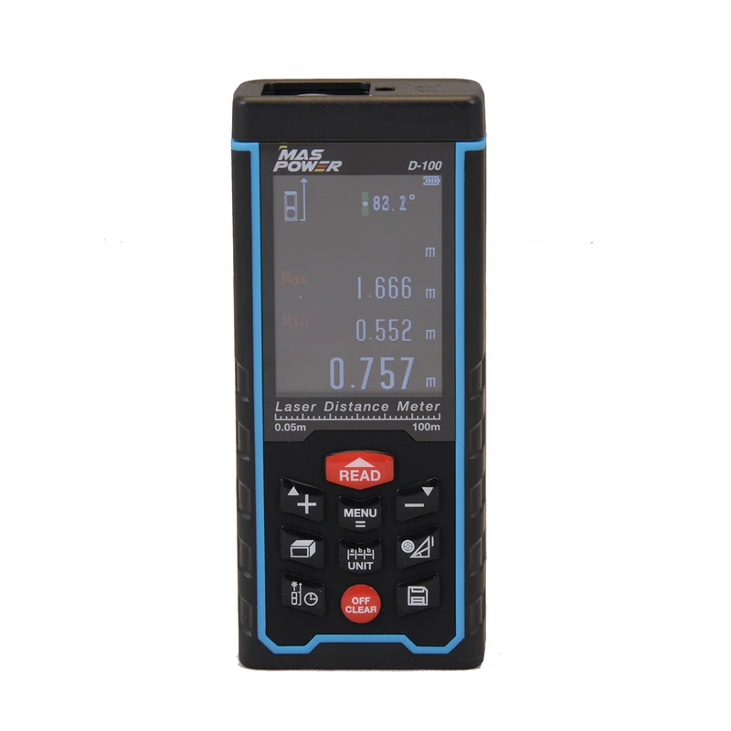 متر لیزری MasPower مدل D-100