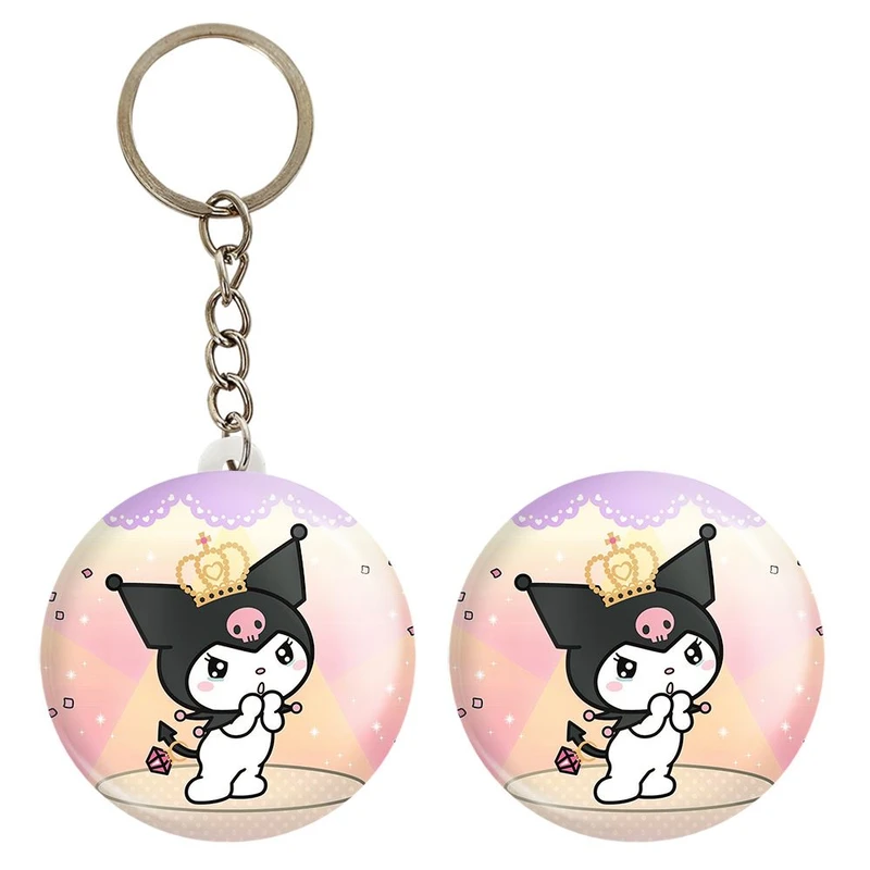 پیکسل خندالو مدل کورومی کد 26574 به همراه جاکلیدی