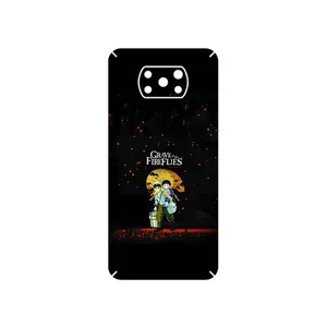 MAHOOT Grave of the Fireflies Cover Sticker for Xiaomi Poco X3 Pro