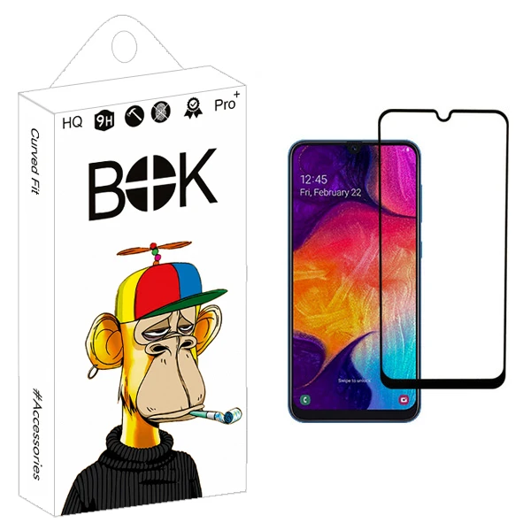 محافظ صفحه نمایش بوک مدل +HD مناسب برای گوشی موبایل سامسونگ Galalxy A20/A30/A50