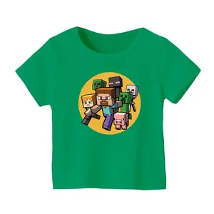 تی شرت آستین کوتاه بچگانه مدل ماینکرفت کد 5