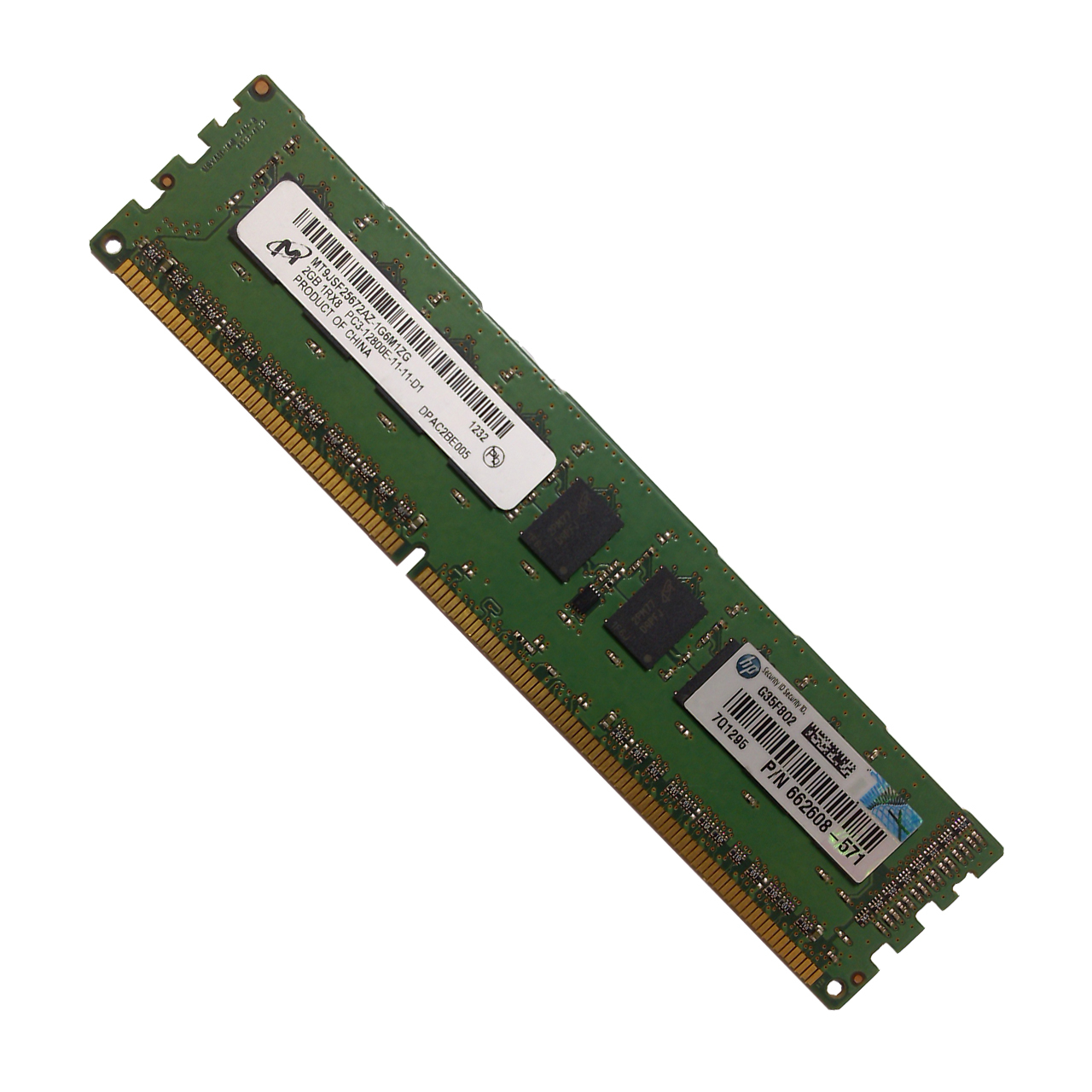 رم کامپیوتر میکرون مدل DDR3 1600MHz 12800 ظرفیت 2 گیگابایت