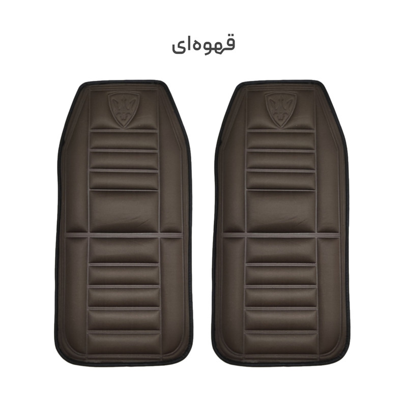 پشتی طبی صندلی خودرو مدل عرقگیر کد B220 مجموعه 2 عددی