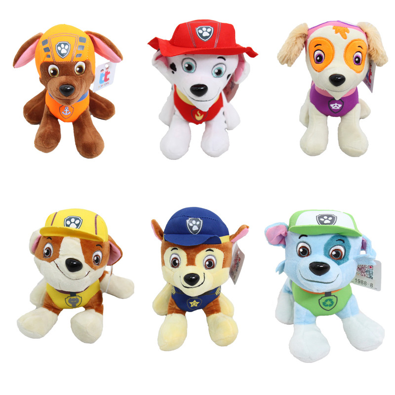 عروسک تاپ تویز مدل سگ نگهبان Paw Patrol ارتفاع 20 سانتی متر بسته 6 عددی