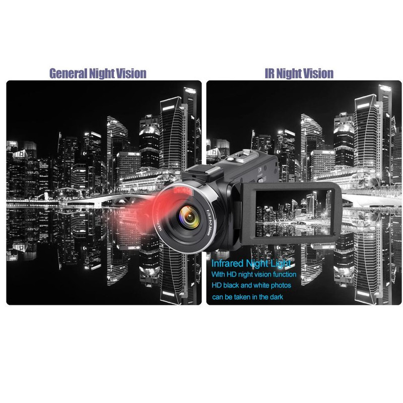 دوربین فیلم برداری مدل 8k 48MP 16X Auto Focus