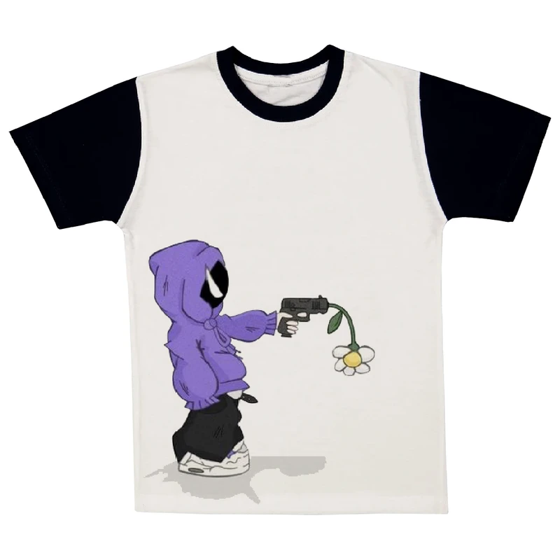 تی شرت آستین کوتاه پسرانه مدل A25