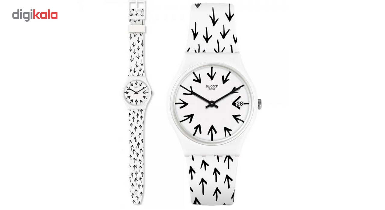 ساعت مچی عقربه ای زنانه سواچ مدل GW409