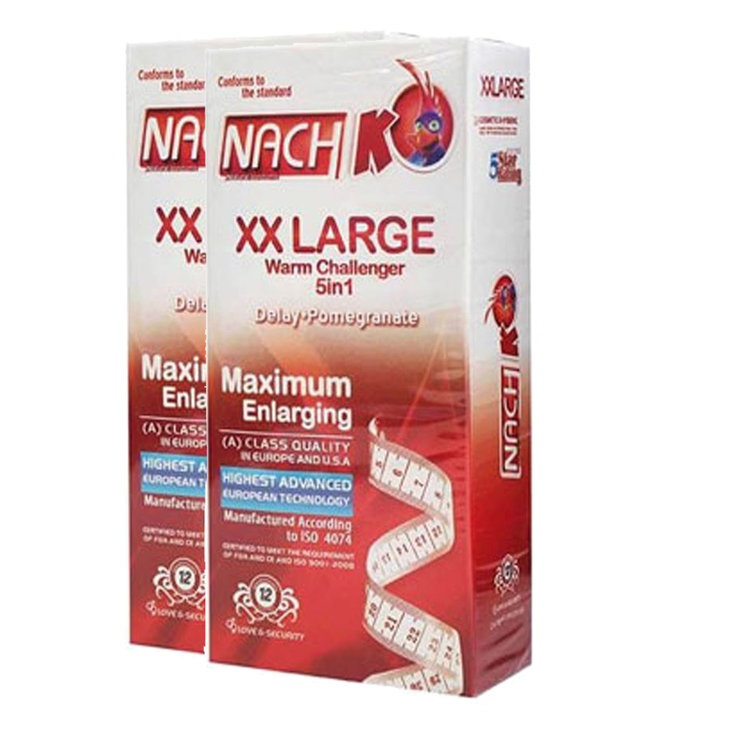 کاندوم کدکس مدل XXLarge  دو بسته 12 عددی
