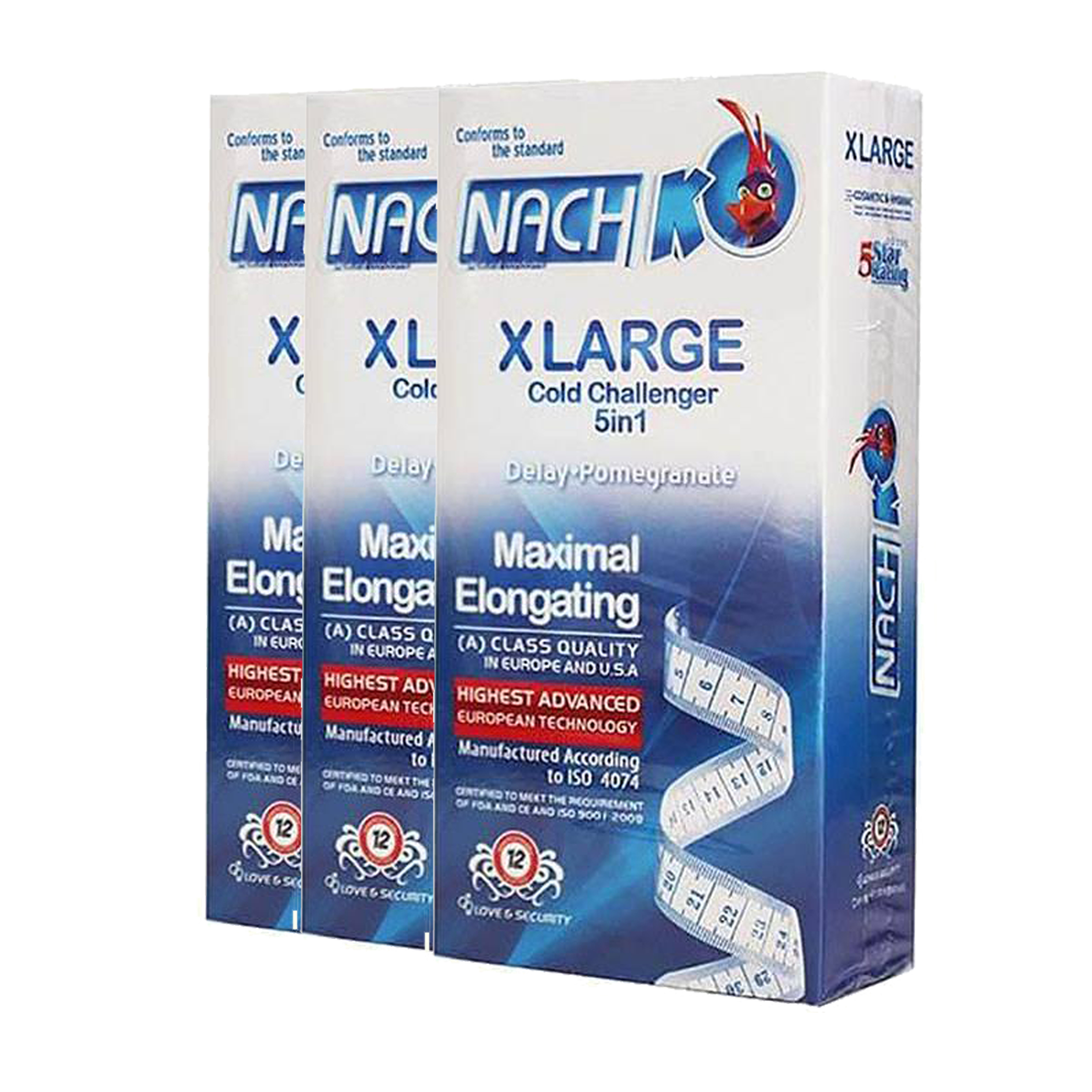کاندوم کدکس مدل XLarge سه بسته 12 عددی