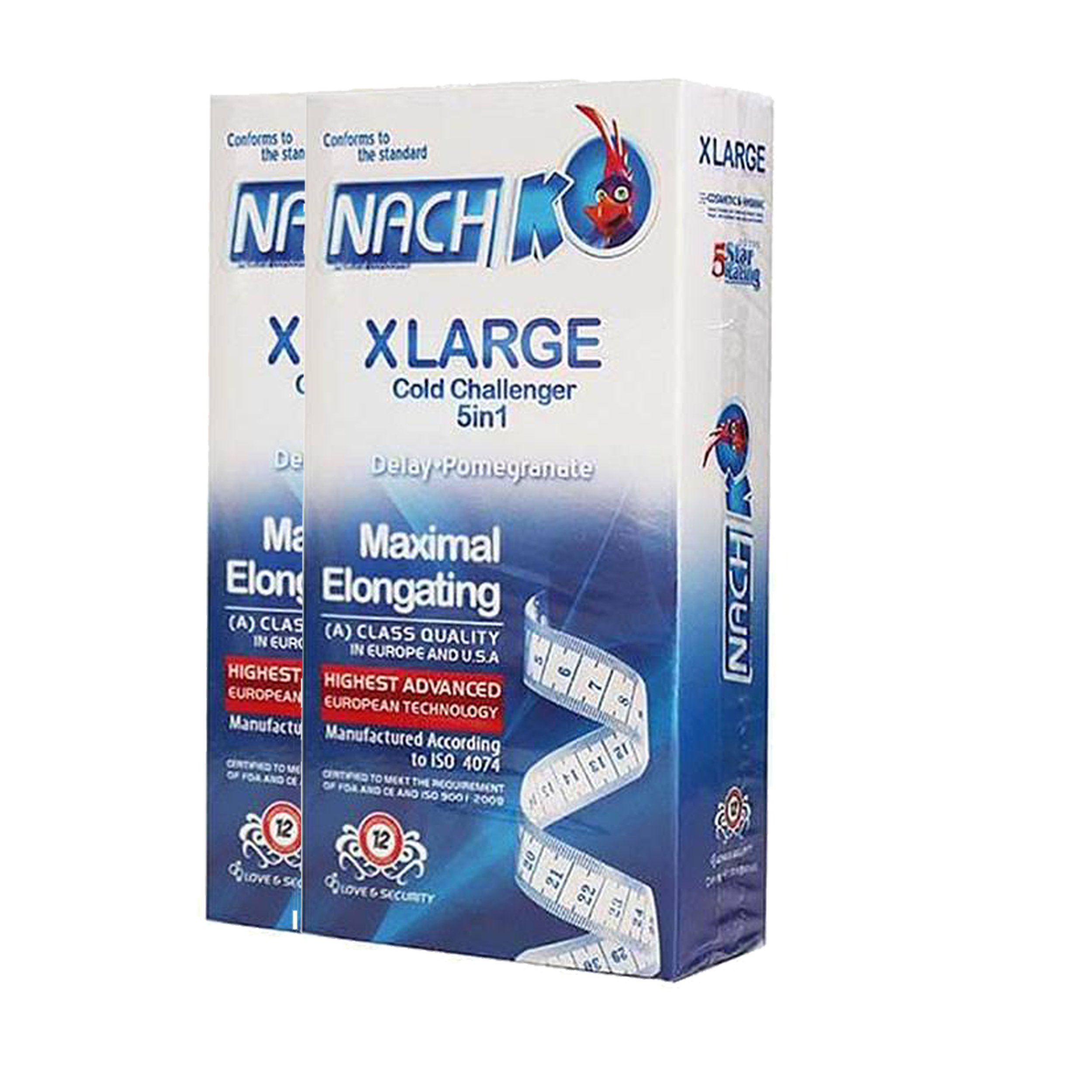 کاندوم کدکس مدل XLarge  دو بسته 12 عددی