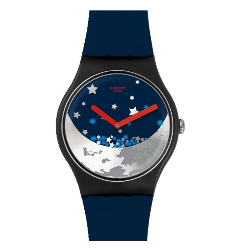 ساعت مچی عقربه ای اسپرت سواچ مدل SUOZ236