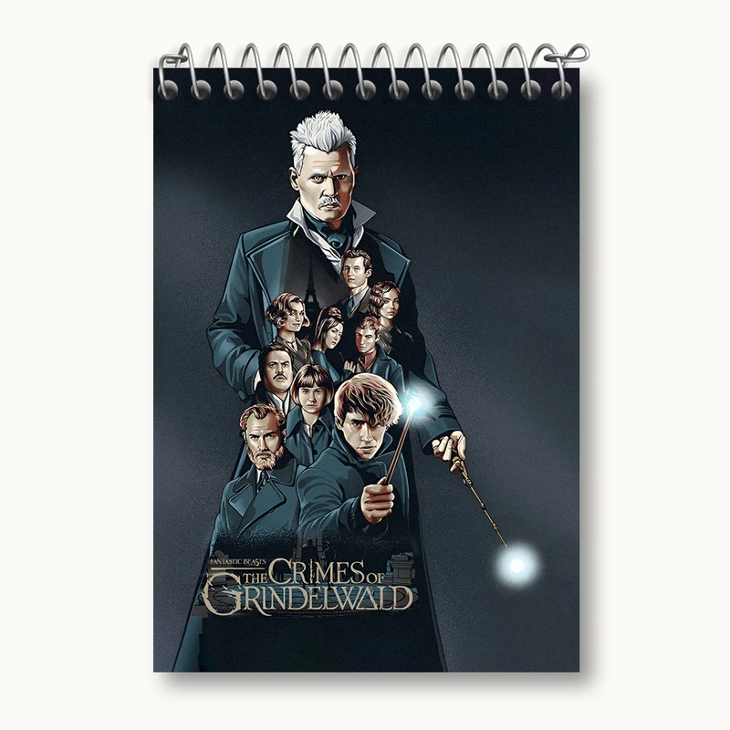 دفتر یادداشت 50 برگ خندالو طرح جنایات گریندل والد کد N5706