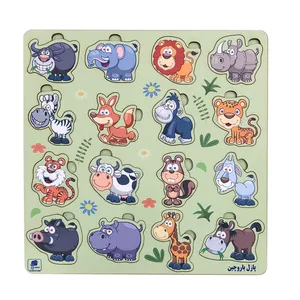 بازی آموزشی حیوانات باروچین مدل جنگل کد p18
