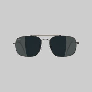عینک آفتابی خلبانی (Aviator) مردانه ری بن مدل RB3560-004-B1