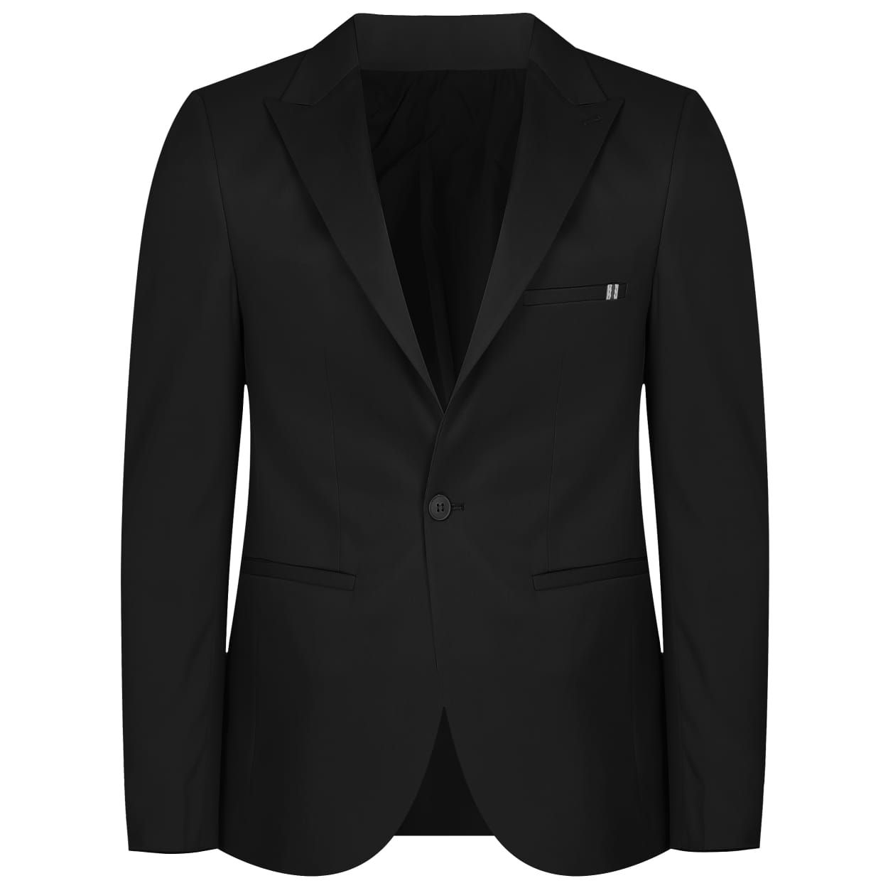 کت تک مردانه مدل دیپلمات DI-BLK رنگ مشکی -  - 1
