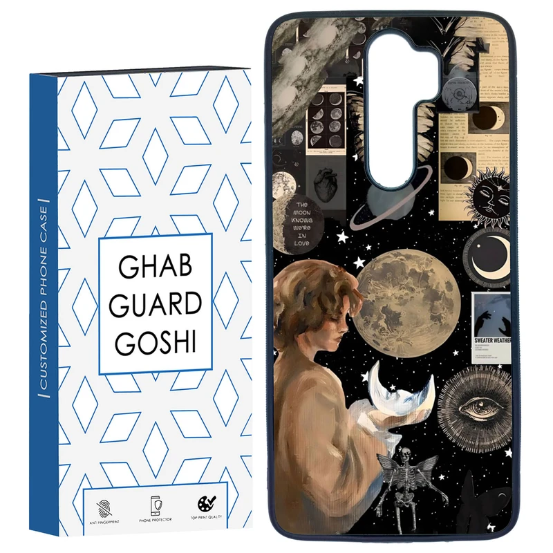 کاور قاب گارد گوشی طرح ماه کد TPU-059 مناسب برای گوشی موبایل شیائومی Redmi Note 8 PRO