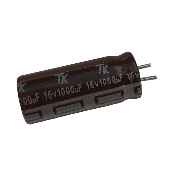 خازن 1000 میکروفاراد 16 ولت مدل TK16V بسته 4 عددی خازن 1000 میکروفاراد 16 ولت مدل TK16V بسته 4 عددی
