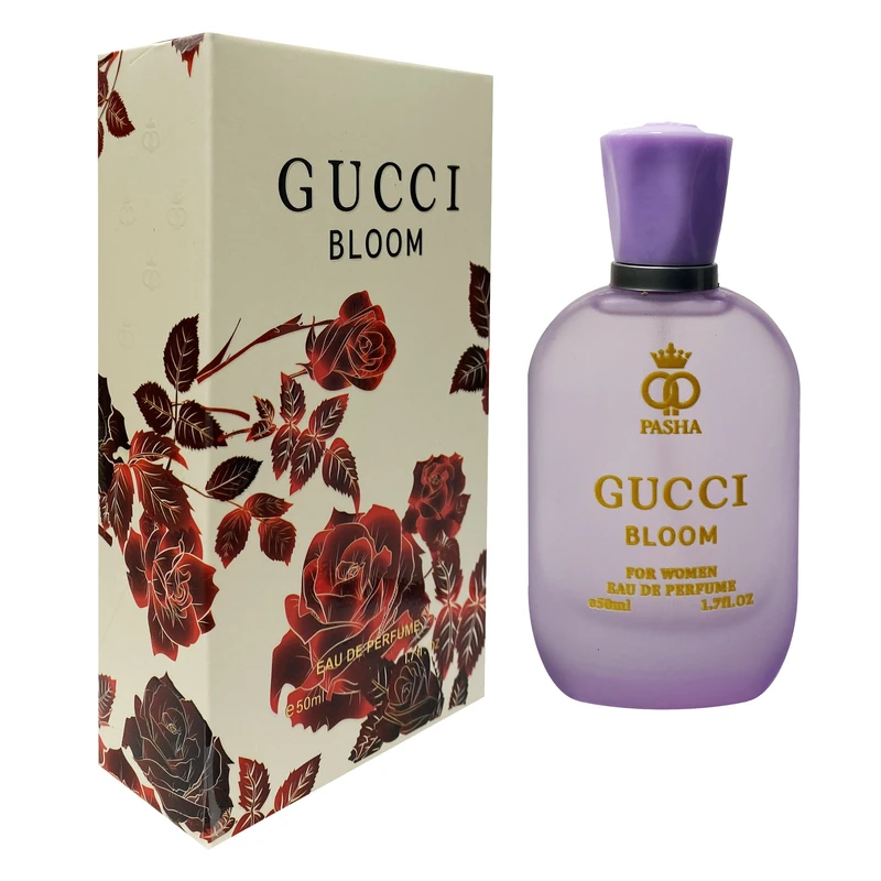 ادوپرفیوم زنانه پاشا مدل گوچی بلوم با رایحه گرم حجم 50 میلی‌لیتر
