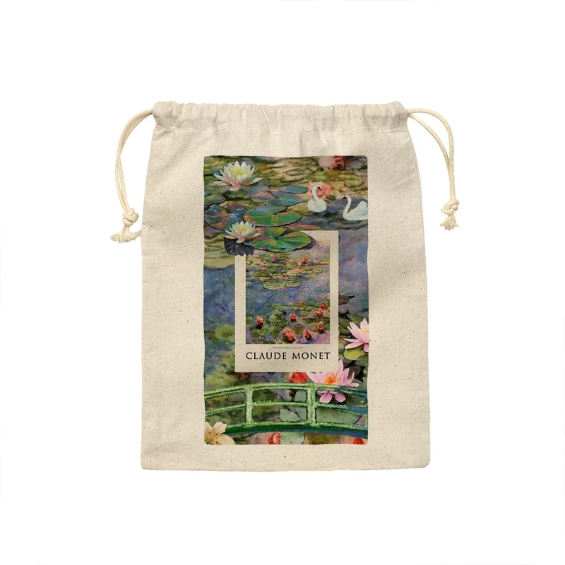 کیسه نان و سبزی ترمه طراحان ایده مدل پترن کلود مونه  کد strm1056 - S