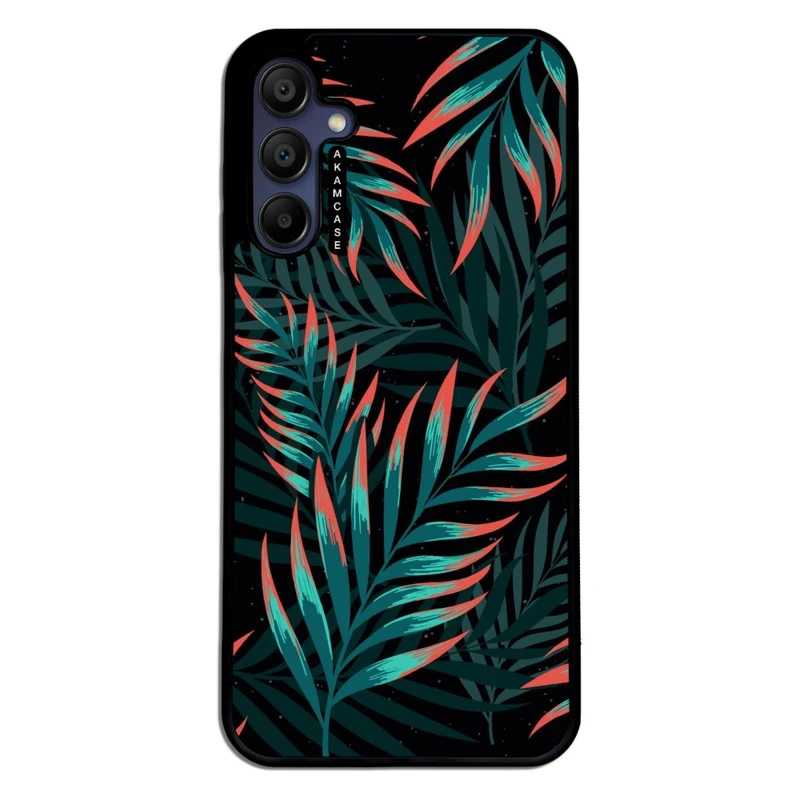 کاور آکام مدل AMC-WSGA15-LEAVES-25 مناسب برای گوشی موبایل سامسونگ Galaxy A15