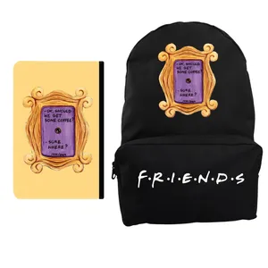 کوله پشتی مدل friends کد kp 286 به همراه کلاسور