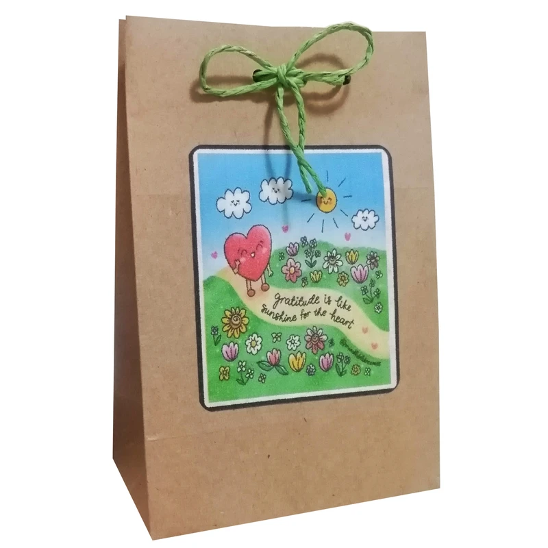 پاکت هدیه مدل جملات انگیزشی مجموعه 10 عددی