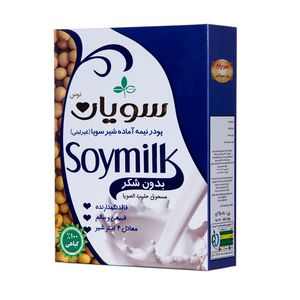 نقد و بررسی پودر شیر سویا سویان توس - 450 گرم توسط خریداران