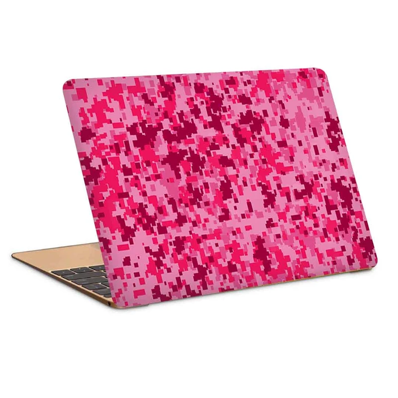 استیکر لپ تاپ طرح نظامی صورتی کد c-149مناسب برای لپ تاپ 15.6 اینچ