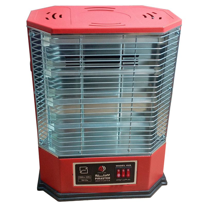 بخاری برقی فن دار پیراسته مدل PP 2000