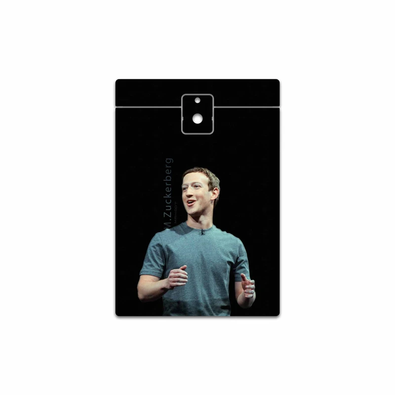 برچسب پوششی ماهوت مدل Mark Zuckerberg مناسب برای گوشی موبایل بلک بری Passport