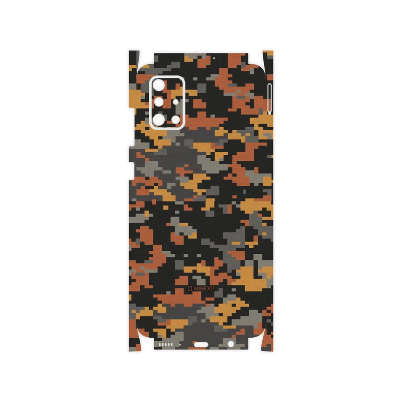 برچسب پوششی ماهوت مدل Army-Autumn-pixel-FullSkin مناسب برای گوشی موبایل سامسونگ Galaxy A71