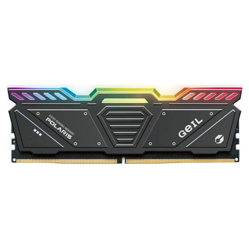 رم دسکتاپ DDR5 تک کاناله 4800 مگاهرتز CL40 گیل مدل POLARIS RGB ظرفیت 16 گیگابایت