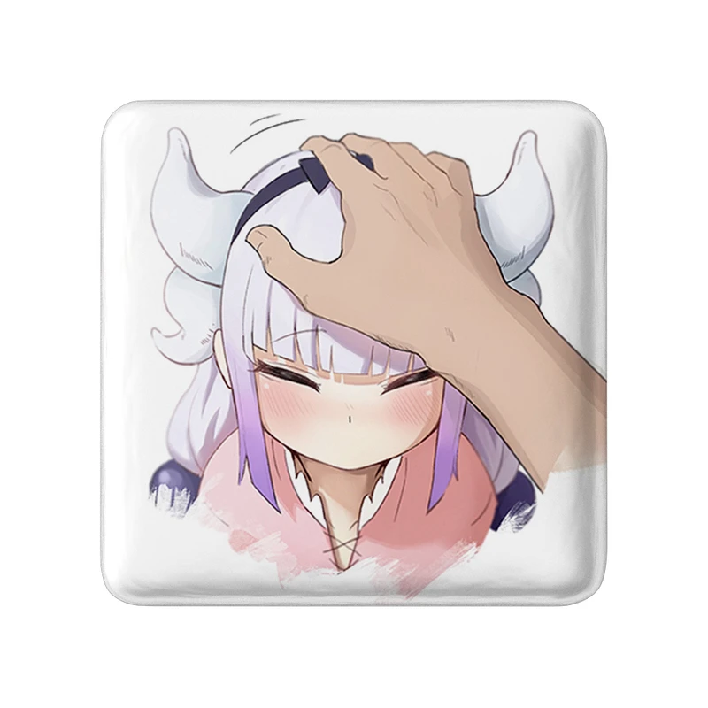 پیکسل خندالو طرح توهرو انیمه اژدهای خدمتکار کوبایاشی مدل مربعی کد 36349