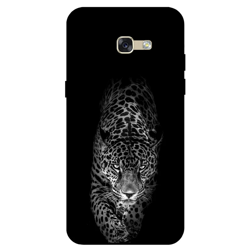 کاور مگافون طرح پلنگ مدل 1879 مناسب برای گوشی موبایل سامسونگ Galaxy A710 / A7 2016  