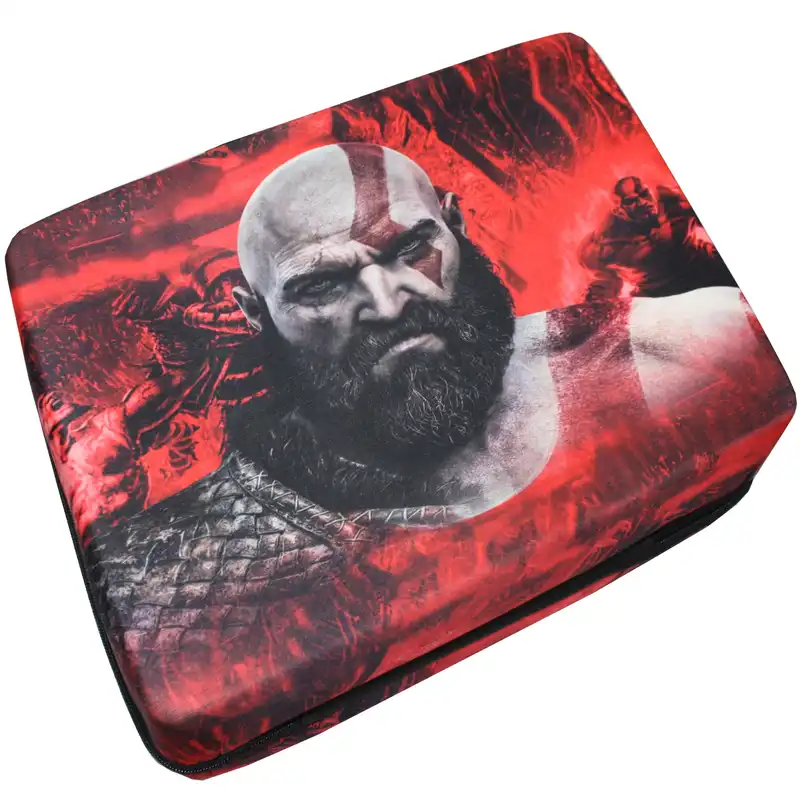 کیف حمل کنسول بازی پلی استیشن 5 مدل scar god of war