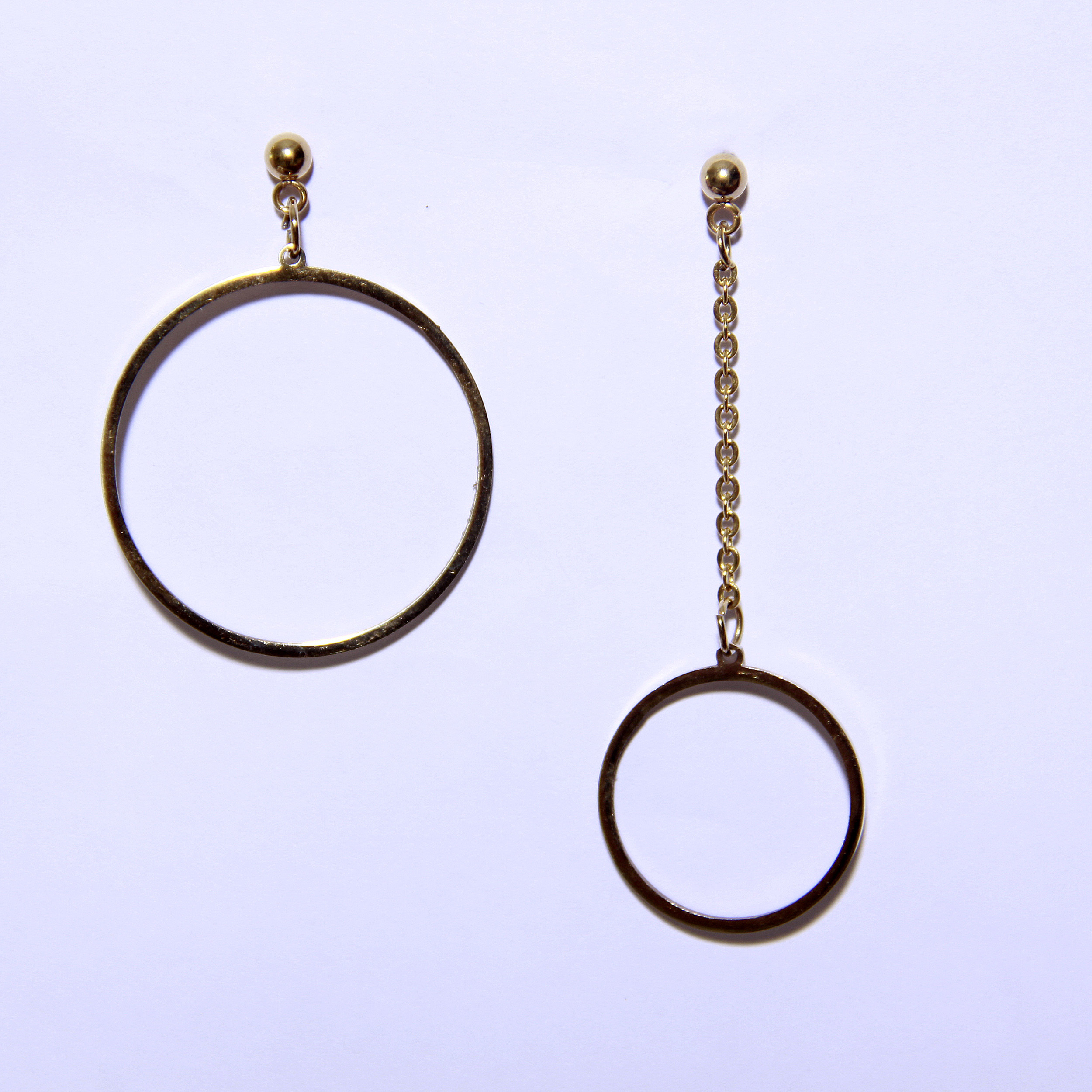 گوشواره دخترانه مدل دایره