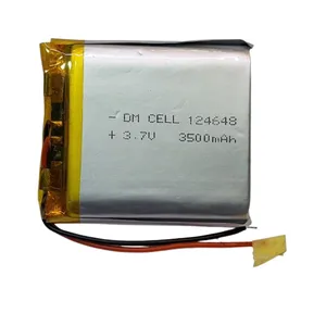 باتری لیتیومی قابل شارژ دی ام سل مدل DM-124648 ظرفیت 3500 میلی‌ آمپر ساعت