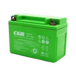 باطری موتور سیکلت سی جی بی 12V7